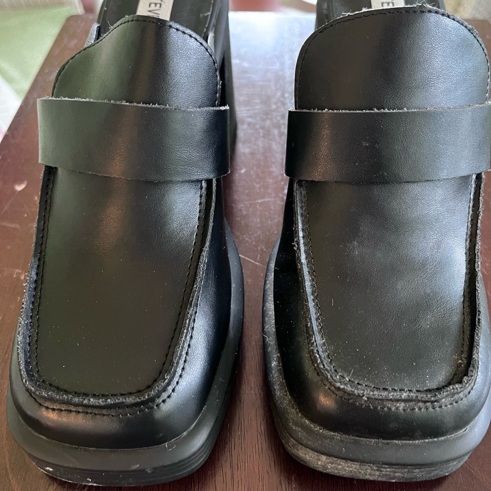 Women’s Black Loafers/Mules. Steve Madden. Size 8